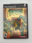 Teenage Mutant Ninja Turtles (PlayStation 2 PS2, 2003) CIB Complete w/ Manual