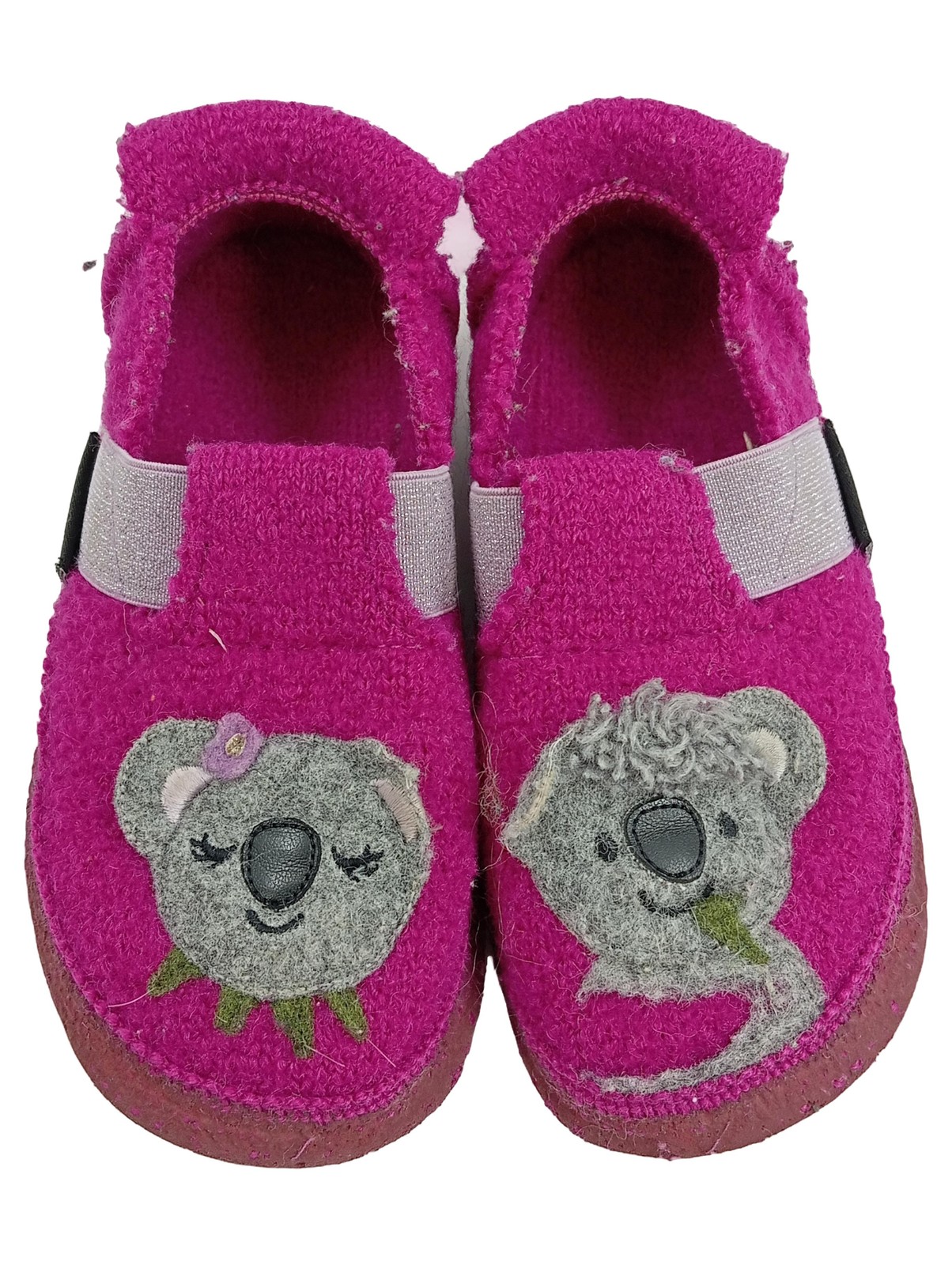 SAOLA Pantofole Nanga bambini ragazze taglia 29 koala motivi animali lana bacca calda