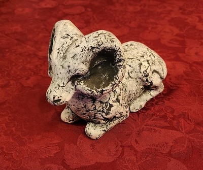 Mt. St. Helens Volcanic Ash RAM Big Horn Sheep Clay Sculpture