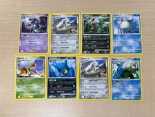 Pokemon TCG 2009 Rising Rivals 8 Card Lot Aggron Nidoqueen Shiftry Walrein