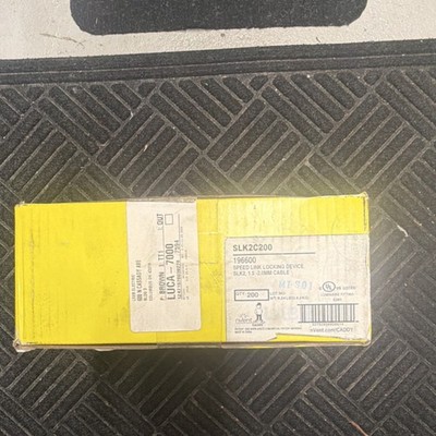 nVent Caddy Speed Link Locking Device SLK2C200 1.5-2.0mm 200 Pack 