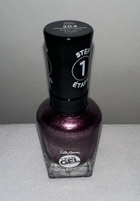 Sally Hansen Miracle Gel Step 1 Nail Polish 204 Adrenaline Crush Long Lasting