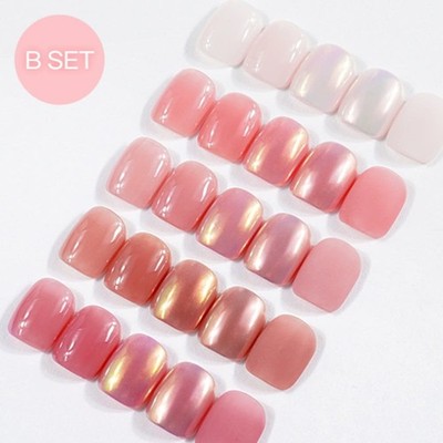 BY MUSE B SET Syrup Color Gel Nail Polish K-Beauty