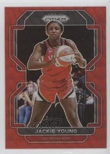 2022 Panini Prizm WNBA Ruby Wave Prizm Jackie Young #7 11ba