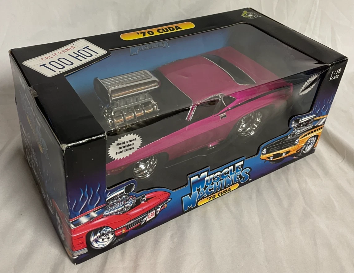 Muscle Machines Plymouth 1:18 Scale Diecast & Toy Vehicles for