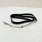 GUCCI Horsebit Narrow Belt Black