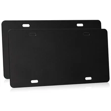 License Plate Pad Anti Rrattle 2 Pack, License Plate Foam Padding Shockproof