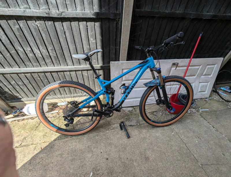 Marin Rift Zone 1 29er Full Suspension MTB Hydraulic Disc Brakes Blue/Black