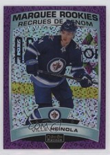 2019 O-Pee-Chee Platinum Marquee Rookies Violet Pixels 308/399 Ville Heinola sq1