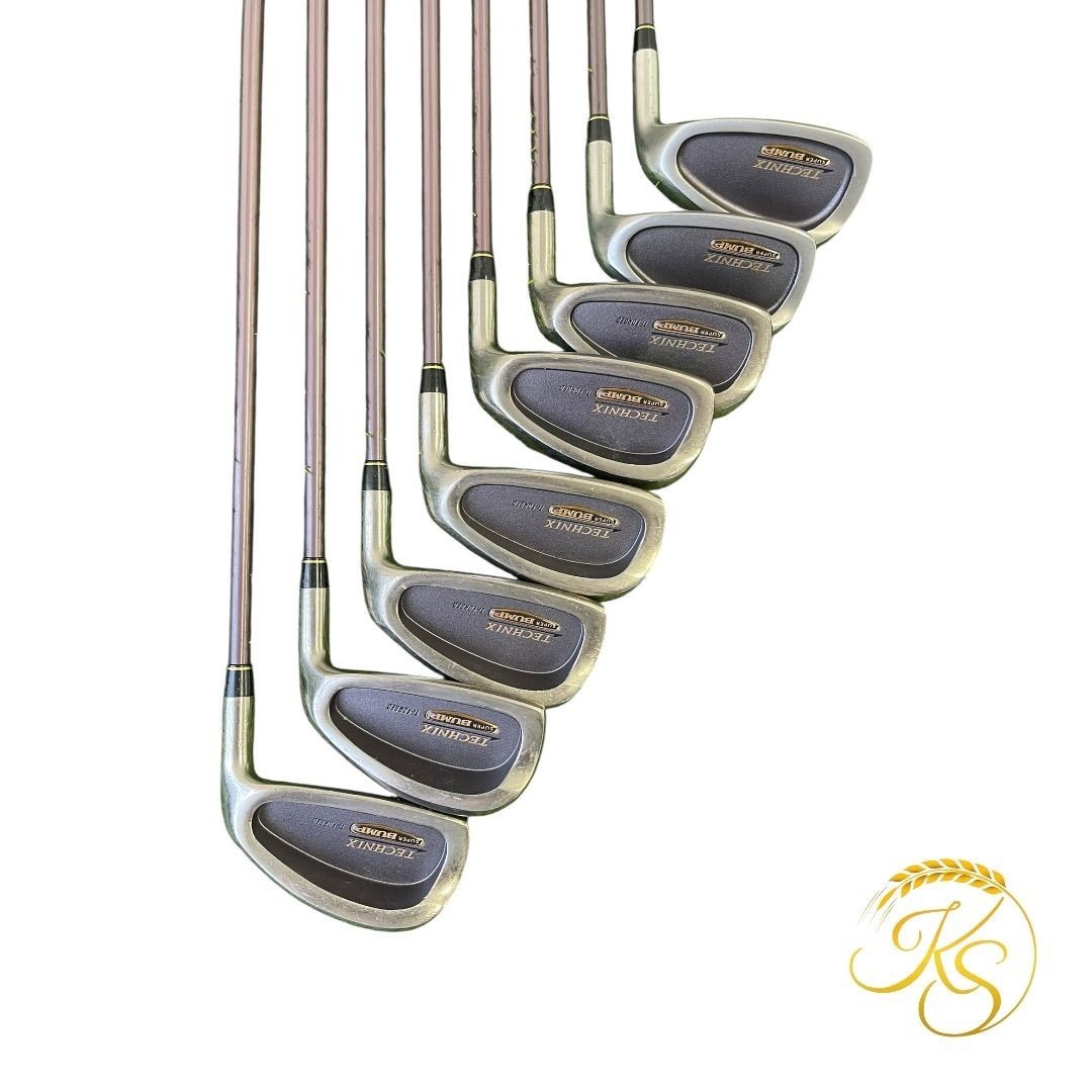 Mizuno TECHNIX SUPER BUMP Irons #5~9,Pw,Fw,Sw(8clubs)/L–WF47/Flex