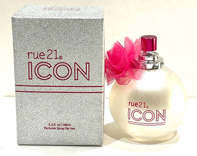 Rue21 Icon Eau De Parfum Women's Spray Bottle 3.4 oz New in box Free shipping