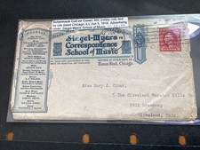 ICOLLECTZONE  US Postal History 482 Schermack on IL Advertising Cover  (C800)