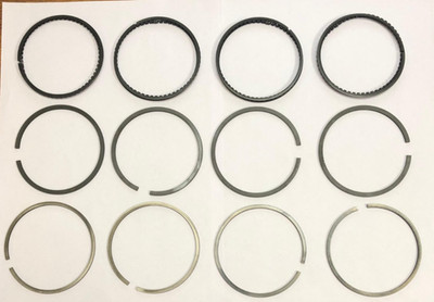 4Cyl. X Original MITSUBISHI PISTON RING SET MD109767 80.50 MM 1.3 L 2 X 2 x 4 mm