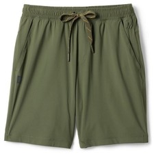  74 RHONE Men's Unlined Pursuit Shorts 9" - Lichen Green - Medium -New With Tag
