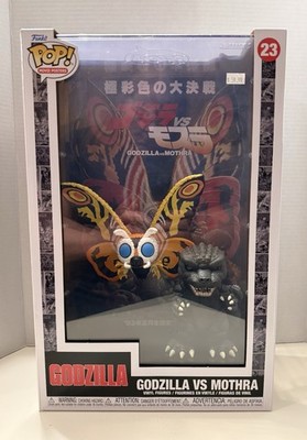 Godzilla vs Mothra Funko Pop Movie Poster #23 Vinyl Figures W/Case Collectible