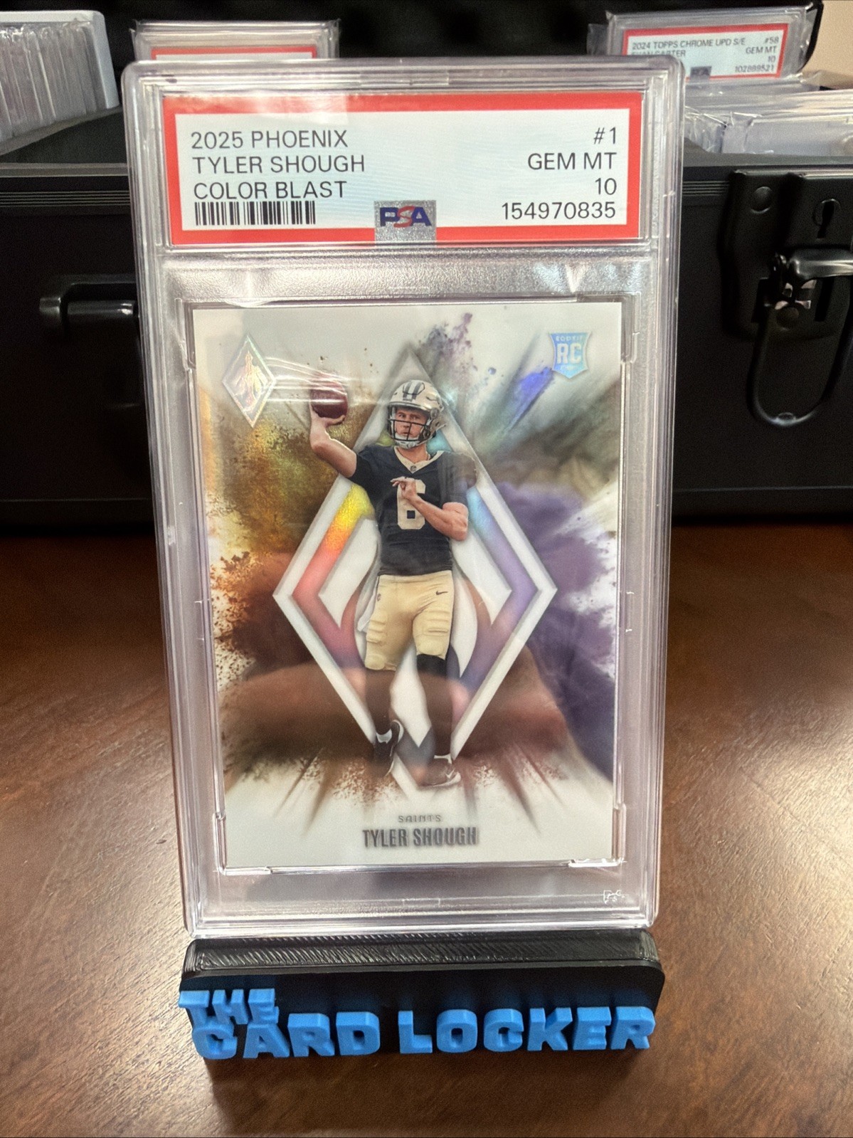 Tyler Shough Panini Phoenix Color Blast #1 Base