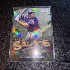 2025 Topps Stadium Club Insert - ALEX RODRIGUEZ Savage #SS-9 *MINT*