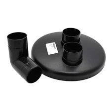 Big Horn 11142 Cyclone Separator, 5 Gallon for wood shop dust collection