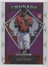 2022 Panini Chronicles Crusade Purple Mojo Prizm 44/99 Luis Frias #20 12io