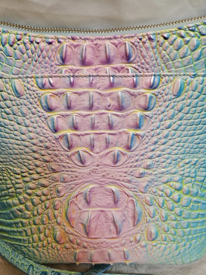 Bolso Bandolera Brahmin Katie Melbourne - Algodón Caramelo Ombre Foto 4 de 4