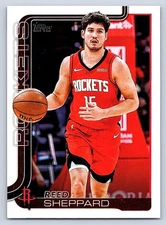 REED SHEPPARD  ROCKETS    2025-26 TOPPS #178