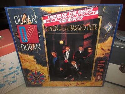 DURAN DURAN Seven And The Ragged Tiger - Vinyl Lp SEALED W/HYPE STKR - ST-12310