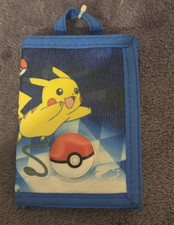 Pokemon Pikachu and Friends Trifold Wallet Nylon Canvas All Over Print