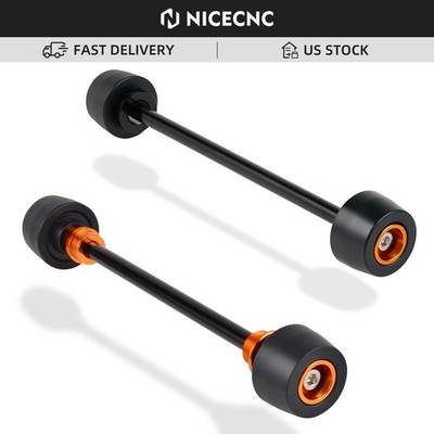 Front Rear Axle Crash Slider For KTM 250 350 450 500 EXC F Six Days 2017-2022
