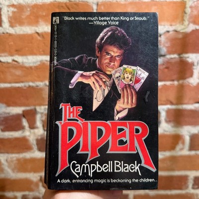 The Piper - Campbell Black - 1986 Pocket Books Paperback - Frank Morris Cover
