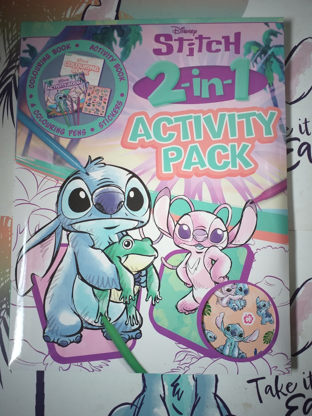 DISNEY STITCH 2-IN-1 ACTIVITY PACK