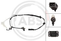 ABS Sensor Raddrehzahl A.B.S. 33016 FüR Audi A6 C5 4B2 4B4 Avant 4B5 4B6 Quattro