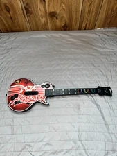 PS3 Aerosmith Guitar Hero Guitar UNTESTED