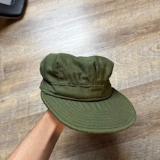 Us Army Og-106 Olive Utility Cap Military Hat 1950s Size 7 Us Army Og-106 Olive Utility Cap Military Hat 1950s Size 7
