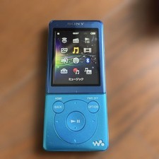 SONY NW-S774 Walkman Digital Media Player MP3 8GB Blue Japanese Language Tested