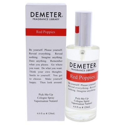 2 Pack Red Poppies by Demeter for Women - 4 oz Cologne Spray