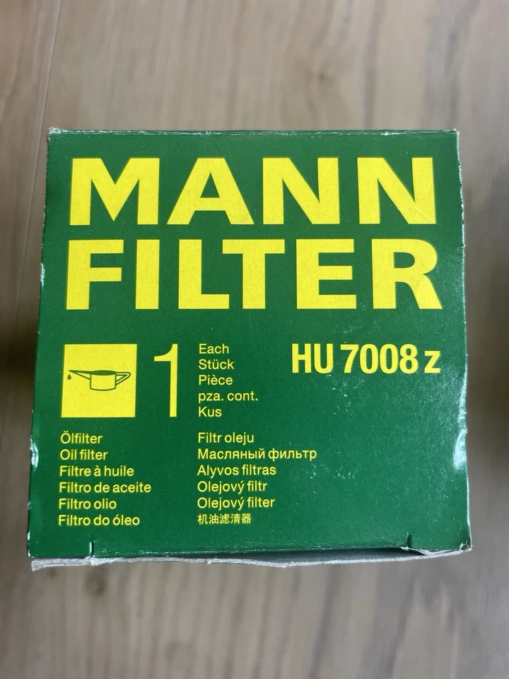 MANN OIL FILTER HU7008Z VW Volkswagen Passat, 2.0L4 Diesel, 2012-2014 - Image 4 of 4