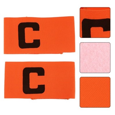  2 stücke Sport Gebrauch Armbands Fußball C-Mark Kapitäne Bands Sports Match
