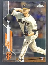 2020 Topps Chrome - Logan Webb #117 (RC)