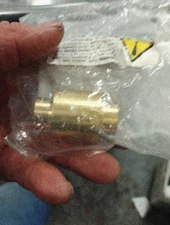 Webstone H-10752W , 1/2" DZR Brass In-line Spring Check Valve,   9179