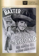 Return of the Cisco Kid, The (DVD) Cesar Romero Lynn Bari Warner Baxter