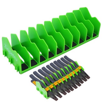 Ziopetru Plier Organizer Rack, 10-Slot Pliers Organizer for Tool Box Drawer, Too