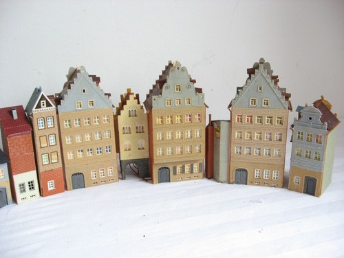 ET503* FALLER H0 Konvolut Altstadthäuser 11 Stück gebaut - Bild 9 von 9