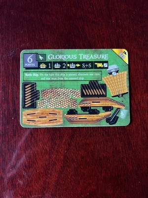 GLORIOUS TREASURE South China Seas Pirates Wizkids CSG Pocketmodel