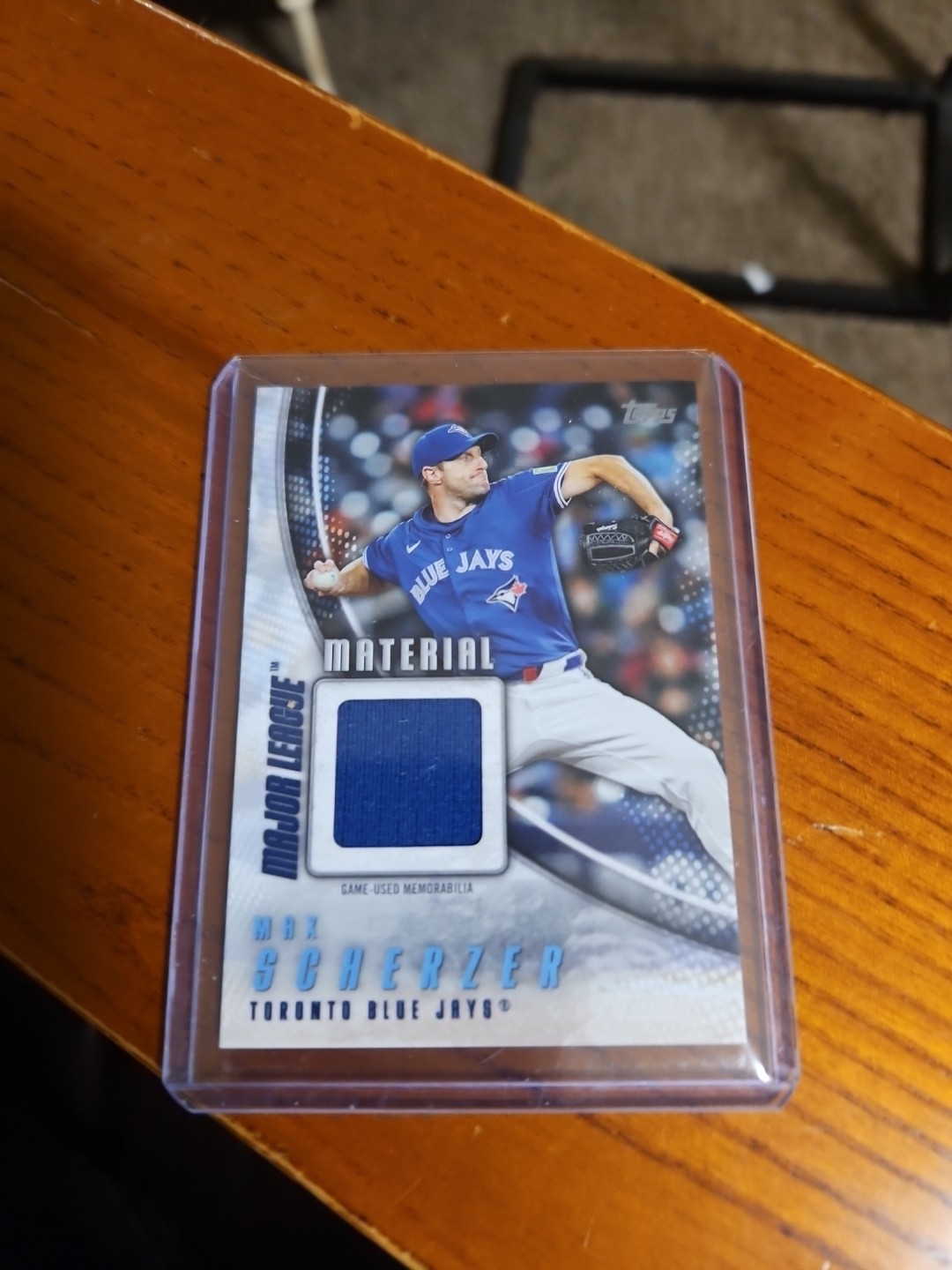 Max Scherzer 2025 Topps Update #MMU-MSC Major League Material