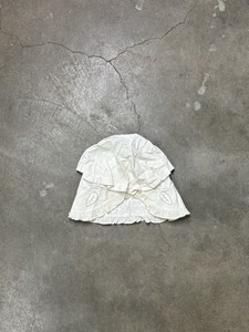 Vintage Antique White Embroidered Children’s Sunbonnet and Nightgown/Day Dress