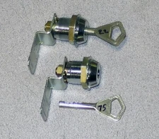 Lot of 2 Genuine ABLOY 5/8" High Security Cam Lock w/ Key and Tongue