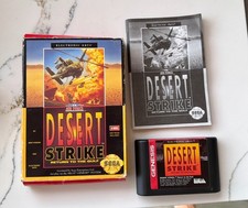Desert Strike: Return to the Gulf (Sega Genesis, 1992) CIB w/ Manual 