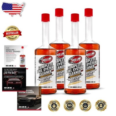SI-1 Fuel System Cleaner 4 Pack - Prevents Corrosion, Cleans Deposits