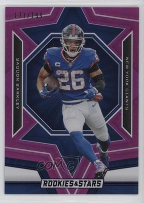 2023 Panini Rookies & Stars Purple 177/199 Saquon Barkley #78 12dh
