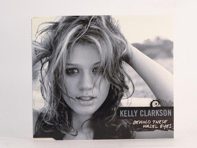 KELLY CLARKSON BEHIND THESE HAZEL EYES (J70) 2 Track CD Single including Picture